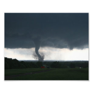 Wynnewood, OK EF4 Tornado Foto Impressão