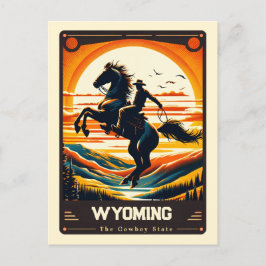 Wyoming | Cartão postal para a bebida espirituosa
