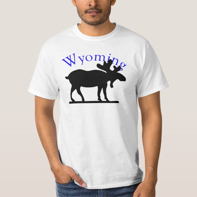 Wyoming Moose T-Shirt (Frente)