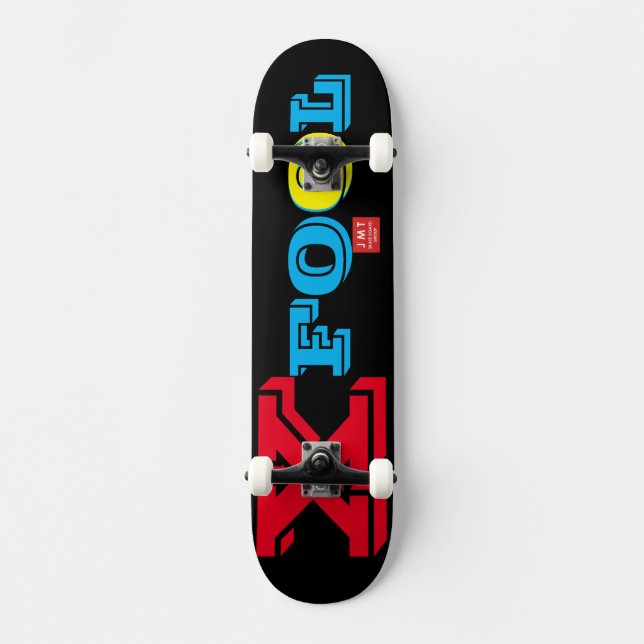 X FOOL OFICIAL Skateboard (Frente)