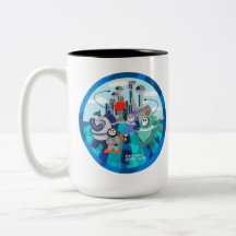 X World Team 319-20250229 xícara de café