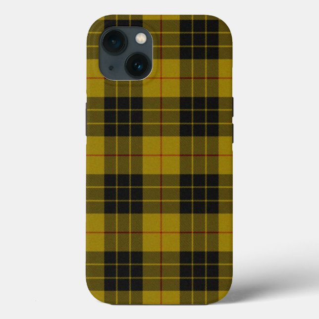 Xadrez amarela de tartan MacLeod (Verso)