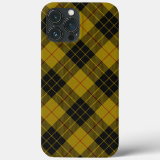 Xadrez amarela de tartan MacLeod