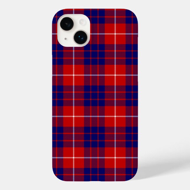 Xadrez azul-roxa-tartan (Verso)