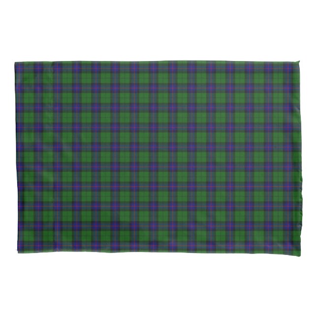 Xadrez azul-tartan armstrong e verde (Frente)