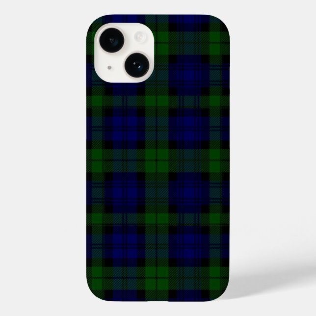 Xadrez Azul Verde Black Watch Tartan (Verso)