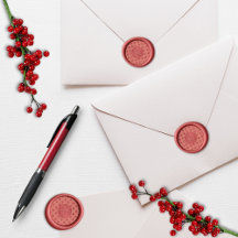 Xadrez/Carimbo de selo de cera de Natal de Tartan