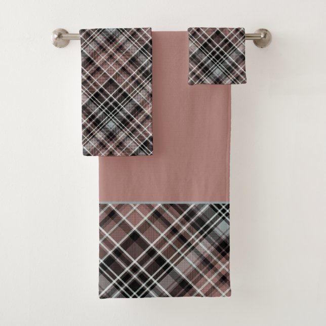 Xadrez clássica Tartan Napkins Bath Toalha (Insitu)