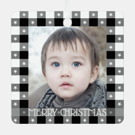 Xadrez De Búfalo Cute Com Nome Personalizado E Fot