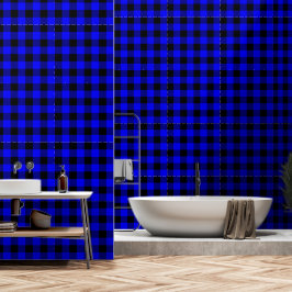 Xadrez de Buffalo de Cobalto Azul Negro 3 Polegada