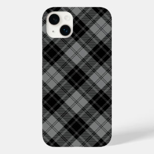 Xadrez de cinzas pretas Douglas tartan