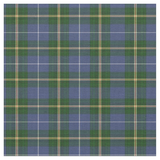 Xadrez de Tartan   azul de Nova Escócia do tecido (Detalhe)