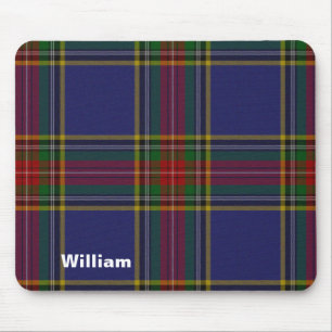 Xadrez de Tartan colorida Mousepad de Macbeth