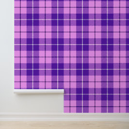 Xadrez De Tartan Rosa E Roxo