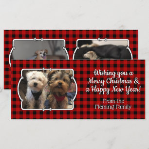 Xadrez de Verificação de Buffalo Vermelho do País 