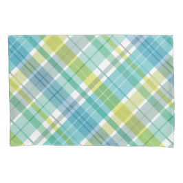 Xadrez doce Pastel azul verde