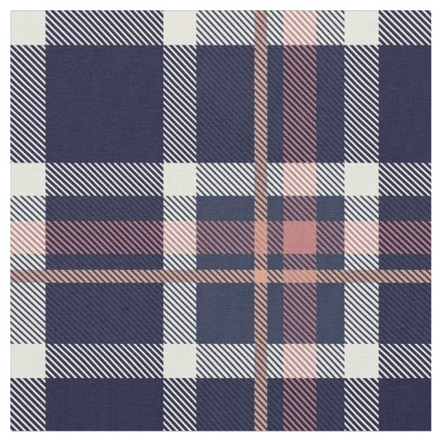 Xadrez em Tecido roxo e rosa (Detalhe)