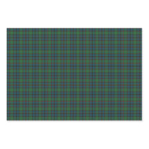 Xadrez Escocês Verde Azul Laranja Tartan