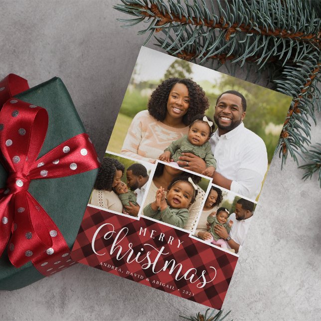 Xadrez feliz | Cartão de Colagem de Fotos de Feria (Criador carregado)