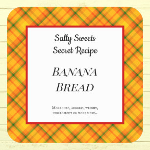 Xadrez Laranja Amarela, com autocolantes para pani