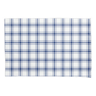 Xadrez Marinho Azul e Branco
