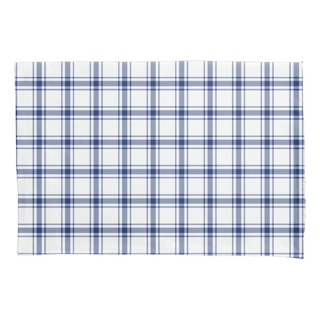 Xadrez Marinho Azul e Branco (Frente)