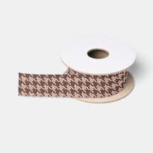 Xadrez Marrom Padrão Clássico Preppy