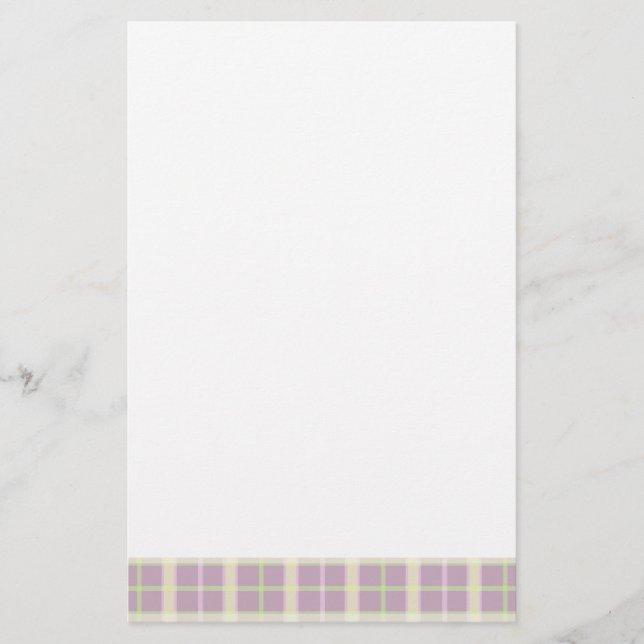 Xadrez Mauve & Pastels (Frente)