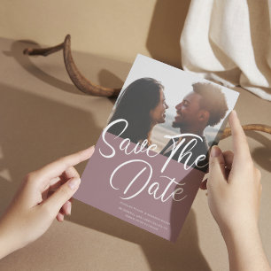 Xadrez Moderna de Orçamento Salve a Data Casamento