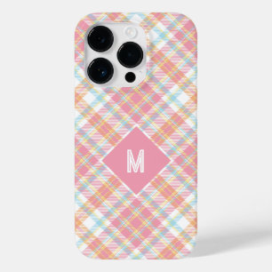 Xadrez Monograma Personalizada / Padrão Tartan