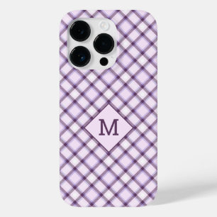 Xadrez Monograma Personalizada / Padrão Tartan