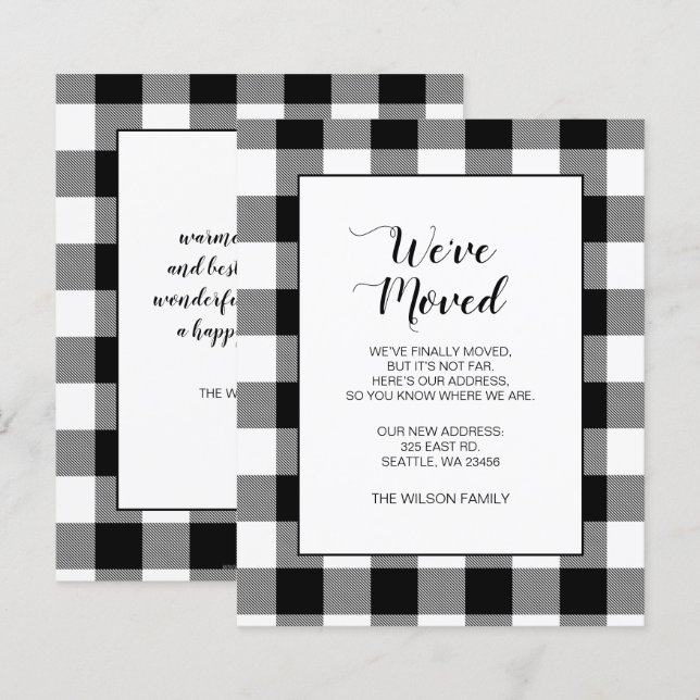 Xadrez Preta do Orçamento Movimentamos o Cartão de (Frente/Verso)