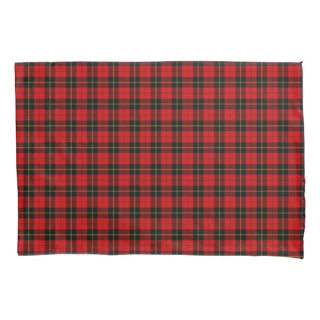 Xadrez preto Wallace Tartan (Frente-Esquerda)