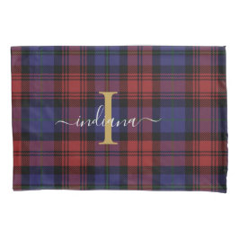 Xadrez Tartan Check Monograma Personalizado