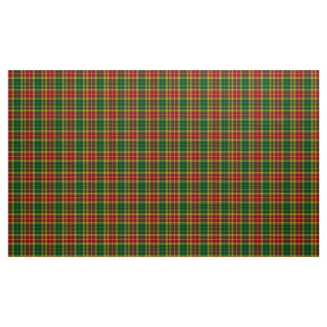 Xadrez Verde Amarelo Buchanan Tartan Tecido Verde (Jarda)