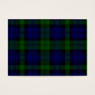 xadrez verde azul de tartan Black Watch