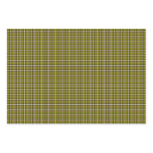 Xadrez Verde Oliva Cor Retro