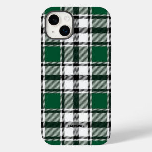Xadrez verde, preto e branco HAMbWG