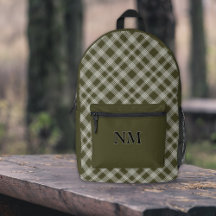 Xadrez Verde Sálvia Clássico Personalizado
