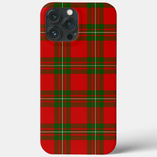 Xadrez verde-vermelha MacGregor tartan
