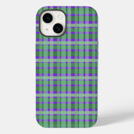 Xadrez Verificada As Faixa Verde De Tartan Em Roxo