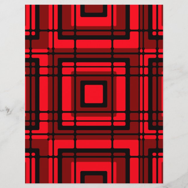 Xadrez vermelha (Frente)