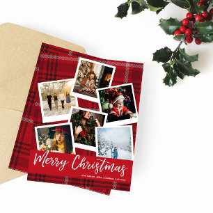 Xadrez Vermelha do Orçamento Natal de Multifotogr