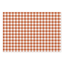 Xadrez Vermelho Ferrugem Gingham