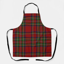 Xadrez Vermelho Stewart Tartan para o Natal
