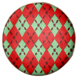 Xadrez Vermelho & Verde - Oreo