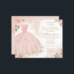 Xelim de Orçamento 16 Convidando Dourado Palhaço<br><div class="desc">Um adorável vestido rosa,  doce,  dezesseis convites. Fácil de personalizar com seus detalhes. Por favor,  sinta-se à vontade para me contactar se tiver algum pedido especial. NOTA: para obter assistência sobre pedidos,  envio,  informações sobre produtos,  etc.,  entre em contato diretamente com o Atendimento ao cliente da Zazzle https://help.zazzle.com/hc/en-us/articles/221463567-How-Do-I-Contact-Zazzle-Customer-Support-.</div>