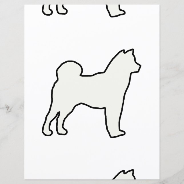 Xiba Inu, creme de silhueta (Frente)