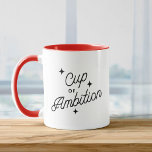 Xícara de Ambição Novo Jogo de Promoção de Bonecas<br><div class="desc">Combustece seu barulho com esta caneca de Ambition! Perfeito para um novo emprego,  promoção,  ou moda diária,  esta design fofa e motivacional é uma obrigação para os caçadores de sonhos. Sip,  levante-se e brilhe! ☕ ✨</div>