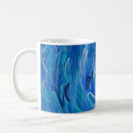 Xícara De Café Azul